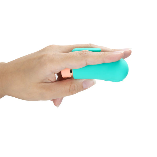 Aria Sensual AF Rumble Tech™ Finger Fin Rechargeable Silicone Vibrator