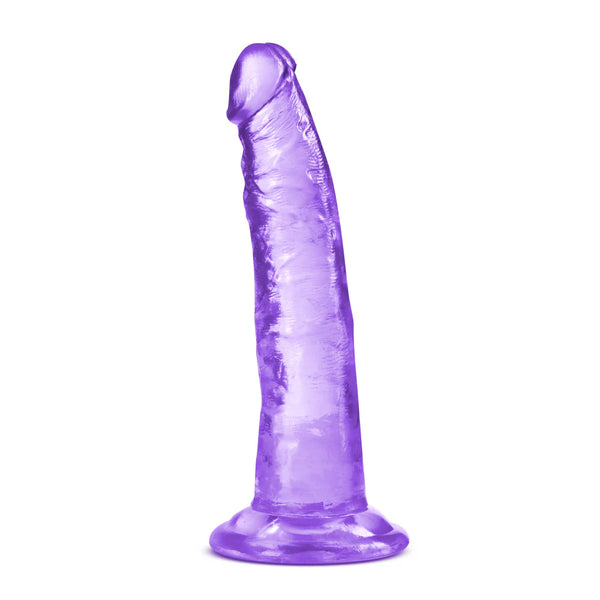 B Yours Plus 7" Lust N’ Thrust Dildo - Purple