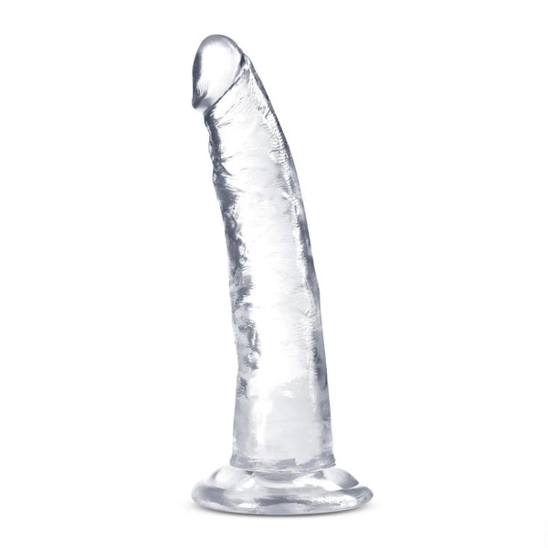 B Yours Plus 7" Lust N’ Thrust Dildo - Clear