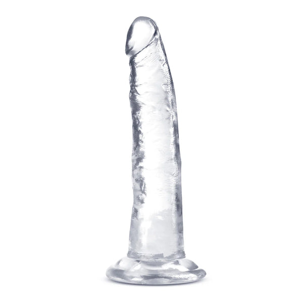 B Yours Plus 7" Lust N’ Thrust Dildo - Clear