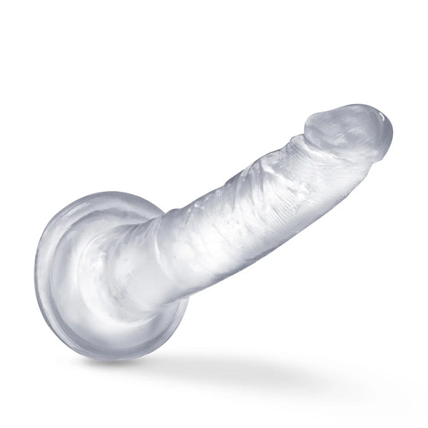 B Yours Plus 7" Lust N’ Thrust Dildo - Clear