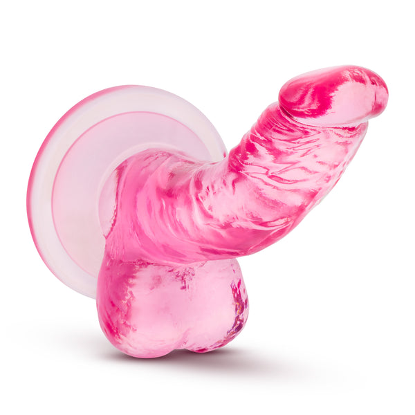 Naturally Yours 4" Mini Cock - Pink