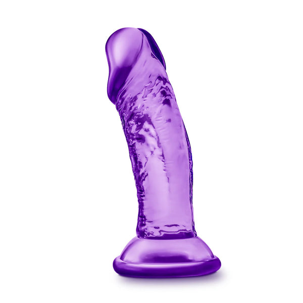 B Yours 4" Sweet N' Small Dildo - Purple