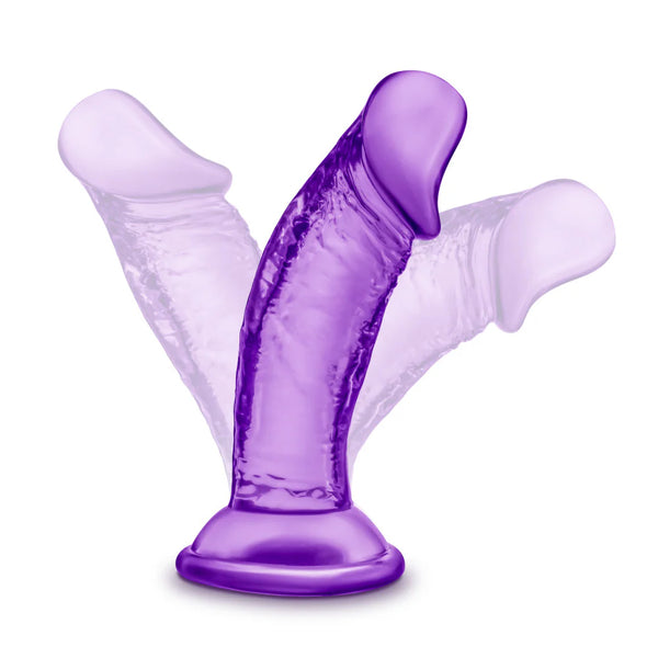 B Yours 4" Sweet N' Small Dildo - Purple