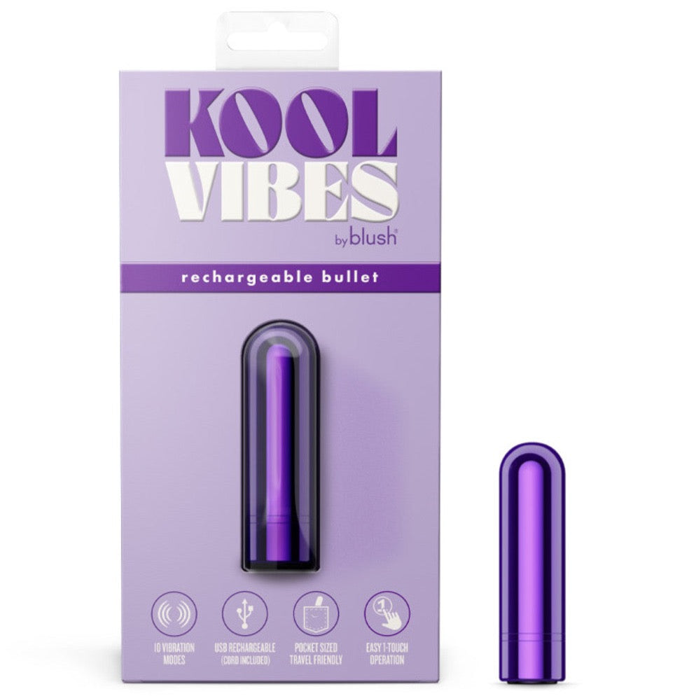 Kool Vibes Rechargeable Mini Bullet - Grape – Extreme Toyz