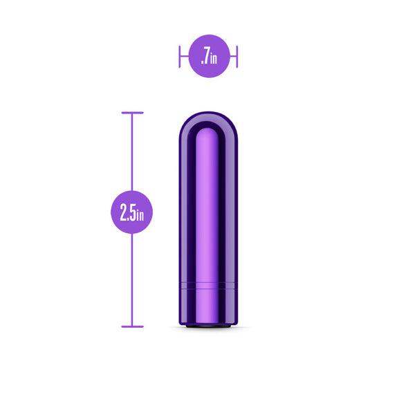 Blush Novelties Kool Vibes Rechargeable Mini Bullet - Grape - Extreme Toyz Singapore - https://extremetoyz.com.sg - Sex Toys and Lingerie Online Store - Bondage Gear / Vibrators / Electrosex Toys / Wireless Remote Control Vibes / Sexy Lingerie and Role Play / BDSM / Dungeon Furnitures / Dildos and Strap Ons &nbsp;/ Anal and Prostate Massagers / Anal Douche and Cleaning Aide / Delay Sprays and Gels / Lubricants and more...