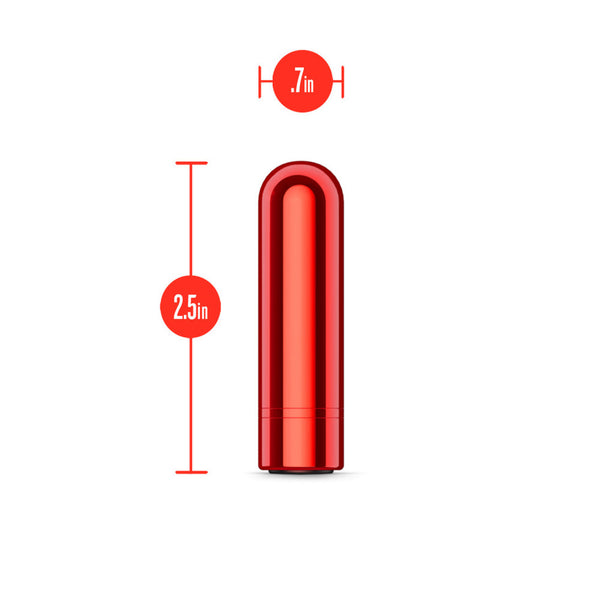 Blush Novelties Kool Vibes Rechargeable Mini Bullet - Cherry - Extreme Toyz Singapore - https://extremetoyz.com.sg - Sex Toys and Lingerie Online Store - Bondage Gear / Vibrators / Electrosex Toys / Wireless Remote Control Vibes / Sexy Lingerie and Role Play / BDSM / Dungeon Furnitures / Dildos and Strap Ons &nbsp;/ Anal and Prostate Massagers / Anal Douche and Cleaning Aide / Delay Sprays and Gels / Lubricants and more...