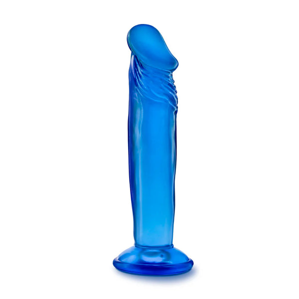 B Yours 6" Sweet N' Small Dildo - Blue