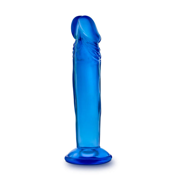 B Yours 6" Sweet N' Small Dildo - Blue