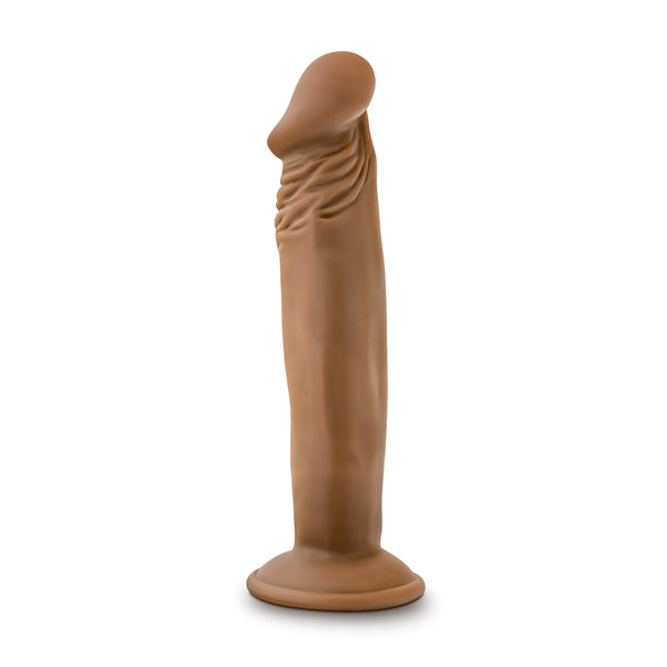 Dr. Skin Dr. Small 6" Dildo - Mocha