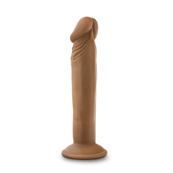 Dr. Skin Dr. Small 6" Dildo - Mocha