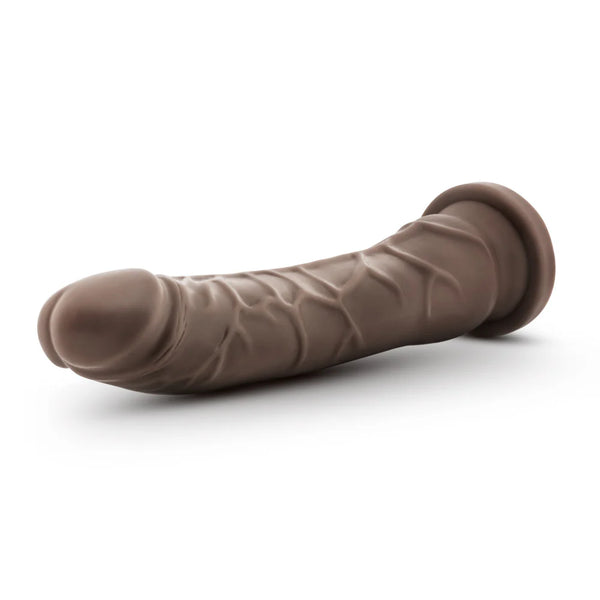 Dr. Skin Basic 8.5" Dildo - Chocolate