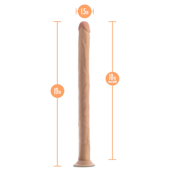 Dr. Skin 19" Dildo