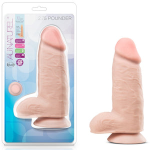 Blush Novelties Au Naturel 2.75 Pounder 10" Dildo - Vanilla - Extreme Toyz Singapore - https://extremetoyz.com.sg - Sex Toys and Lingerie Online Store - Bondage Gear / Vibrators / Electrosex Toys / Wireless Remote Control Vibes / Sexy Lingerie and Role Play / BDSM / Dungeon Furnitures / Dildos and Strap Ons &nbsp;/ Anal and Prostate Massagers / Anal Douche and Cleaning Aide / Delay Sprays and Gels / Lubricants and more...