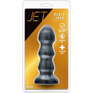 Jet Black Jack 7" Butt Plug