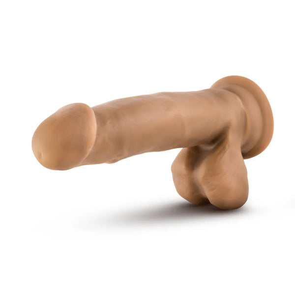 Dr. Skin Dr. Mark  7" Dildo with Balls - Tan