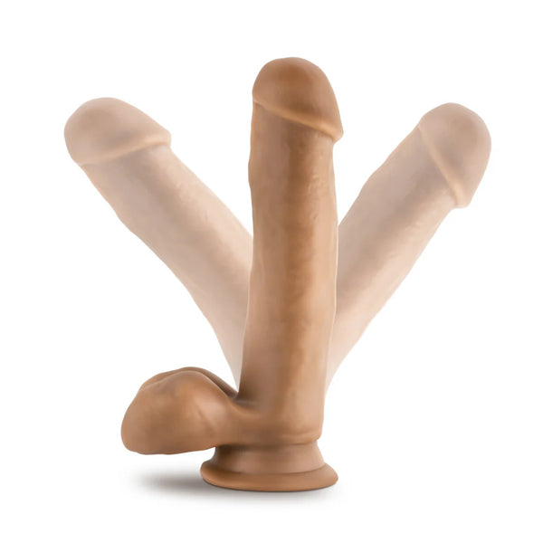 Dr. Skin Dr. Mark  7" Dildo with Balls - Tan
