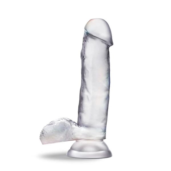 B Yours 7" Diamond Gleam Dildo with Balls