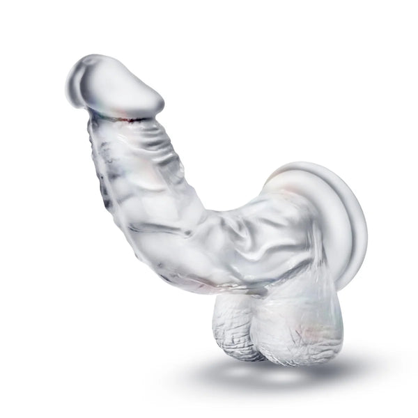 B Yours 8" Diamond Luster Dildo with Balls