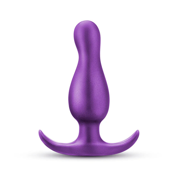Anal Adventures Matrix The Quantum Platinum-Cured Silicone Plug - Galactic Purple