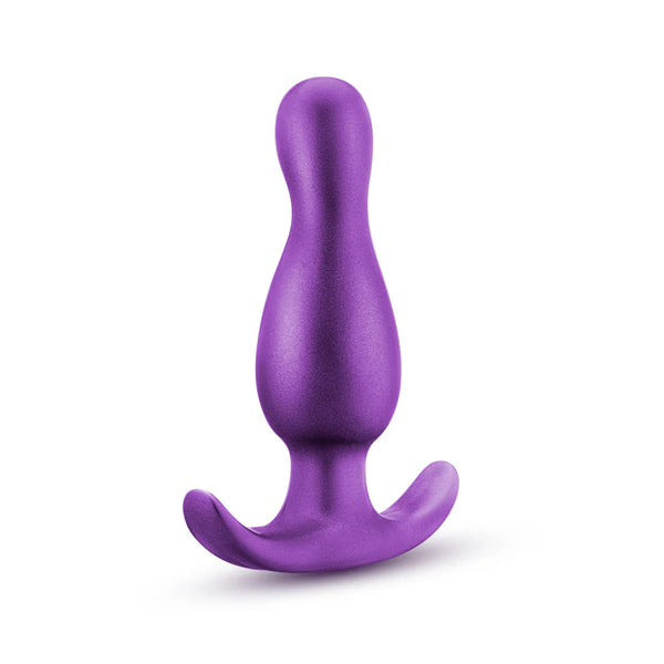 Anal Adventures Matrix The Quantum Platinum-Cured Silicone Plug - Galactic Purple