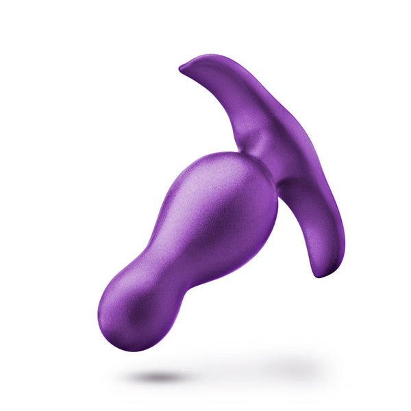 Anal Adventures Matrix The Quantum Platinum-Cured Silicone Plug - Galactic Purple