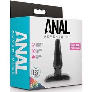 Anal Adventures 4.25" Basic Anal Plug - Small