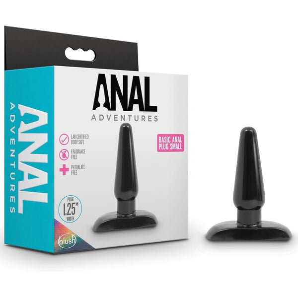 Anal Adventures 4.25" Basic Anal Plug - Small