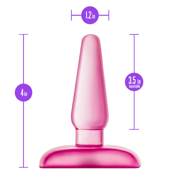 B Yours Eclipse Small Anal Pleaser Plug - Pink