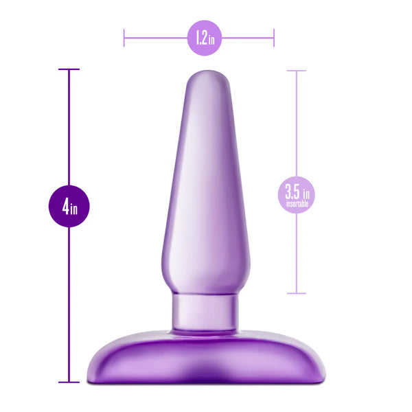 B Yours Eclipse Small Anal Pleaser Plug - Purple