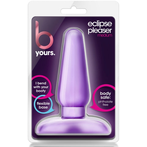 B Yours Eclipse Medium Anal Pleaser Plug - Purple