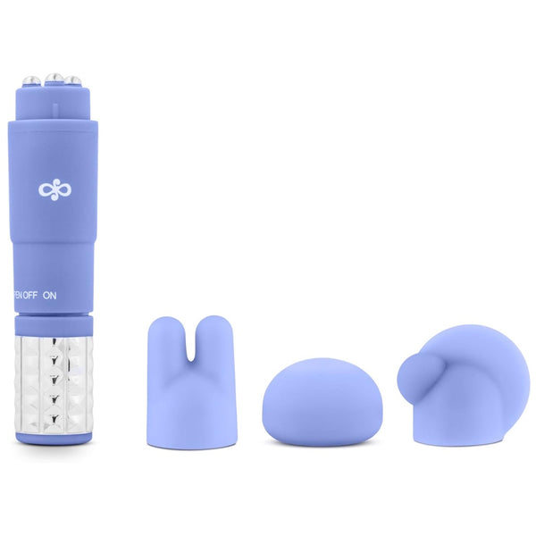 Rose Revitalize Massage Wand Kit - Periwinkle