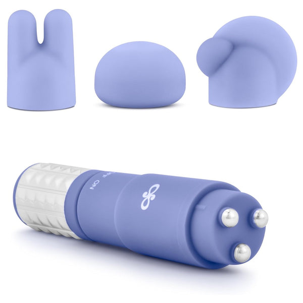 Rose Revitalize Massage Wand Kit - Periwinkle