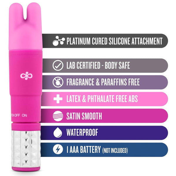 Rose Revitalize Massage Wand Kit - Pink