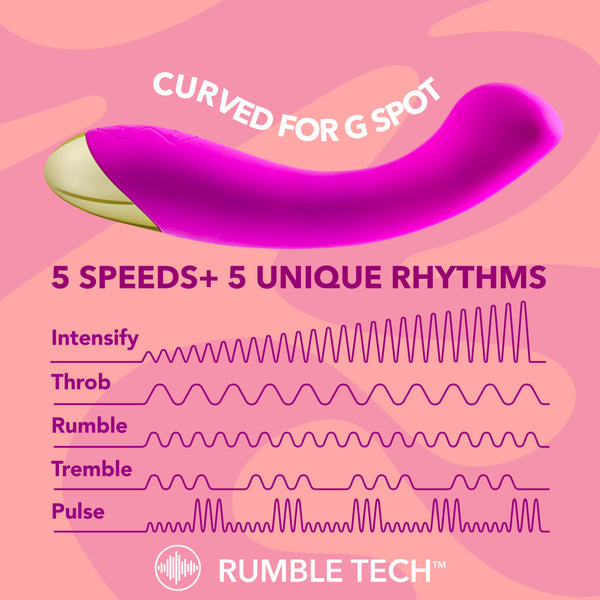 Blush Novelties Aria Bangin' AF Enhanced G-Spot Stimulation Rechargeable Silicone Vibrator - Extreme Toyz Singapore - https://extremetoyz.com.sg - Sex Toys and Lingerie Online Store - Bondage Gear / Vibrators / Electrosex Toys / Wireless Remote Control Vibes / Sexy Lingerie and Role Play / BDSM / Dungeon Furnitures / Dildos and Strap Ons &nbsp;/ Anal and Prostate Massagers / Anal Douche and Cleaning Aide / Delay Sprays and Gels / Lubricants and more...