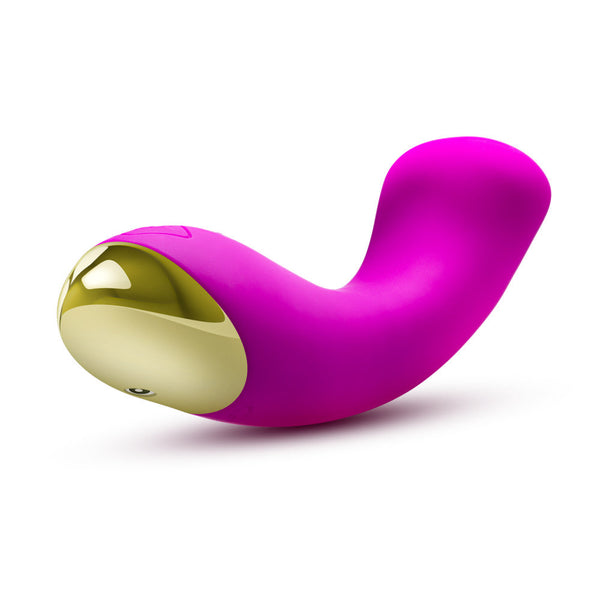 Blush Novelties Aria Bangin' AF Enhanced G-Spot Stimulation Rechargeable Silicone Vibrator - Extreme Toyz Singapore - https://extremetoyz.com.sg - Sex Toys and Lingerie Online Store - Bondage Gear / Vibrators / Electrosex Toys / Wireless Remote Control Vibes / Sexy Lingerie and Role Play / BDSM / Dungeon Furnitures / Dildos and Strap Ons &nbsp;/ Anal and Prostate Massagers / Anal Douche and Cleaning Aide / Delay Sprays and Gels / Lubricants and more...