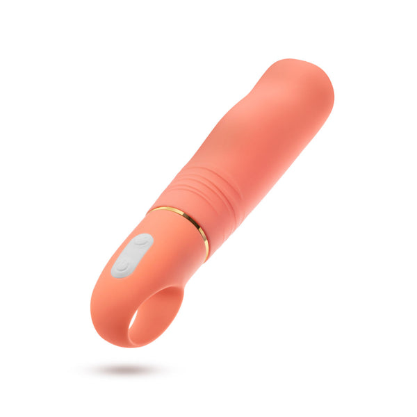 Blush Novelties Aria Smokin' AF G-Spot Stimulation Silicone Vibrator - Extreme Toyz Singapore - https://extremetoyz.com.sg - Sex Toys and Lingerie Online Store - Bondage Gear / Vibrators / Electrosex Toys / Wireless Remote Control Vibes / Sexy Lingerie and Role Play / BDSM / Dungeon Furnitures / Dildos and Strap Ons &nbsp;/ Anal and Prostate Massagers / Anal Douche and Cleaning Aide / Delay Sprays and Gels / Lubricants and more...