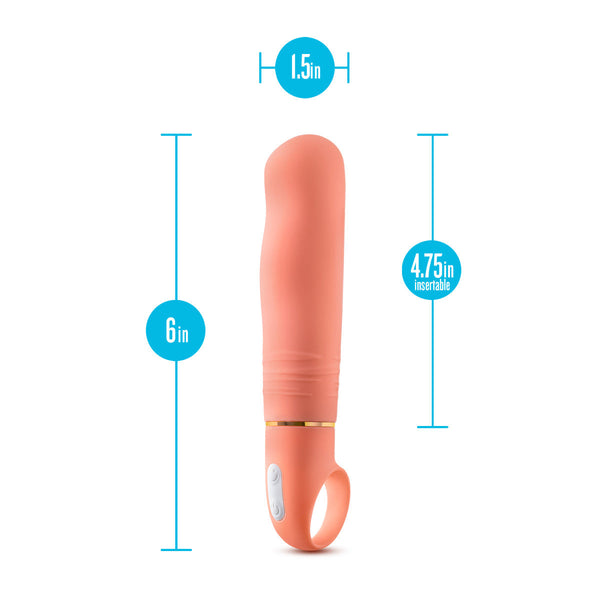 Blush Novelties Aria Smokin' AF G-Spot Stimulation Silicone Vibrator - Extreme Toyz Singapore - https://extremetoyz.com.sg - Sex Toys and Lingerie Online Store - Bondage Gear / Vibrators / Electrosex Toys / Wireless Remote Control Vibes / Sexy Lingerie and Role Play / BDSM / Dungeon Furnitures / Dildos and Strap Ons &nbsp;/ Anal and Prostate Massagers / Anal Douche and Cleaning Aide / Delay Sprays and Gels / Lubricants and more...