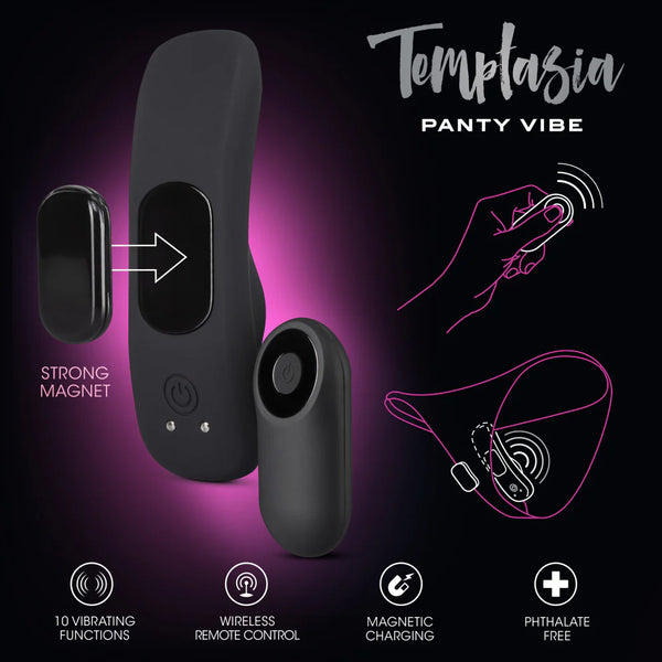 Temptasia Remote Control Recharegable Panty Vibe