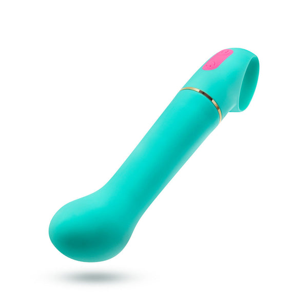 Blush Novelties Aria Flirty AF G-Spot Stimulation Silicone Vibrator - Extreme Toyz Singapore - https://extremetoyz.com.sg - Sex Toys and Lingerie Online Store - Bondage Gear / Vibrators / Electrosex Toys / Wireless Remote Control Vibes / Sexy Lingerie and Role Play / BDSM / Dungeon Furnitures / Dildos and Strap Ons &nbsp;/ Anal and Prostate Massagers / Anal Douche and Cleaning Aide / Delay Sprays and Gels / Lubricants and more...