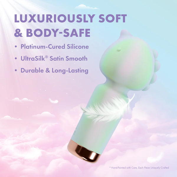 Play With Me Unicorn Dreams Rechargeable Handheld Silicone Wand Vibrator