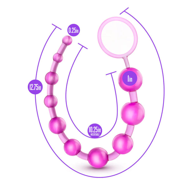 B Yours Basic Anal Beads - Pink