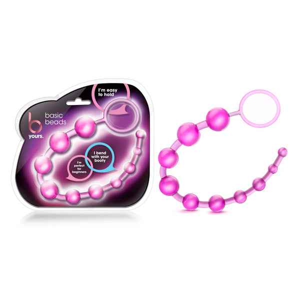 B Yours Basic Anal Beads - Pink