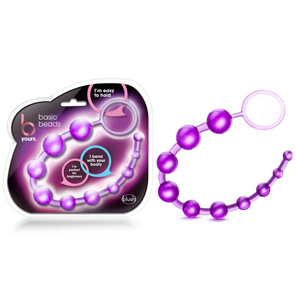 B Yours Basic Anal Beads - Purple