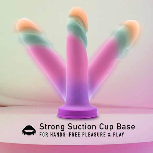 Blush Novelties Avant Sunrise Gaze Platinum-Cured Silicone Dildo - Sherbet - Extreme Toyz Singapore - https://extremetoyz.com.sg - Sex Toys and Lingerie Online Store - Bondage Gear / Vibrators / Electrosex Toys / Wireless Remote Control Vibes / Sexy Lingerie and Role Play / BDSM / Dungeon Furnitures / Dildos and Strap Ons &nbsp;/ Anal and Prostate Massagers / Anal Douche and Cleaning Aide / Delay Sprays and Gels / Lubricants and more...