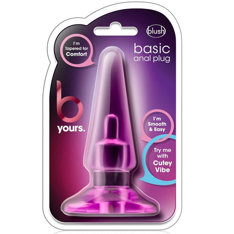 B Yours Basic Anal Plug - Pink