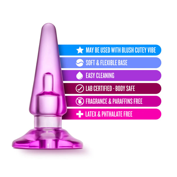 B Yours Basic Anal Plug - Pink