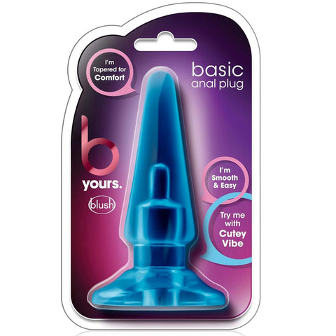 B Yours Basic Anal Plug - Blue