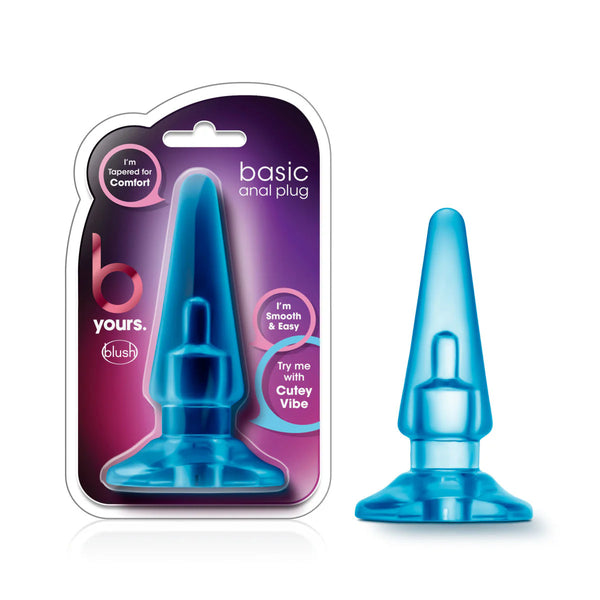 B Yours Basic Anal Plug - Blue