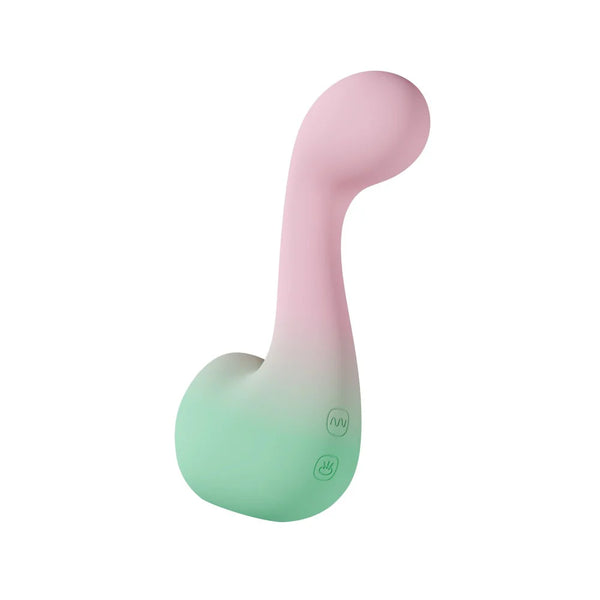 Play With Me Melody Rechargeable Silicone G-Spot & Tongue-Fluttering Vibrator